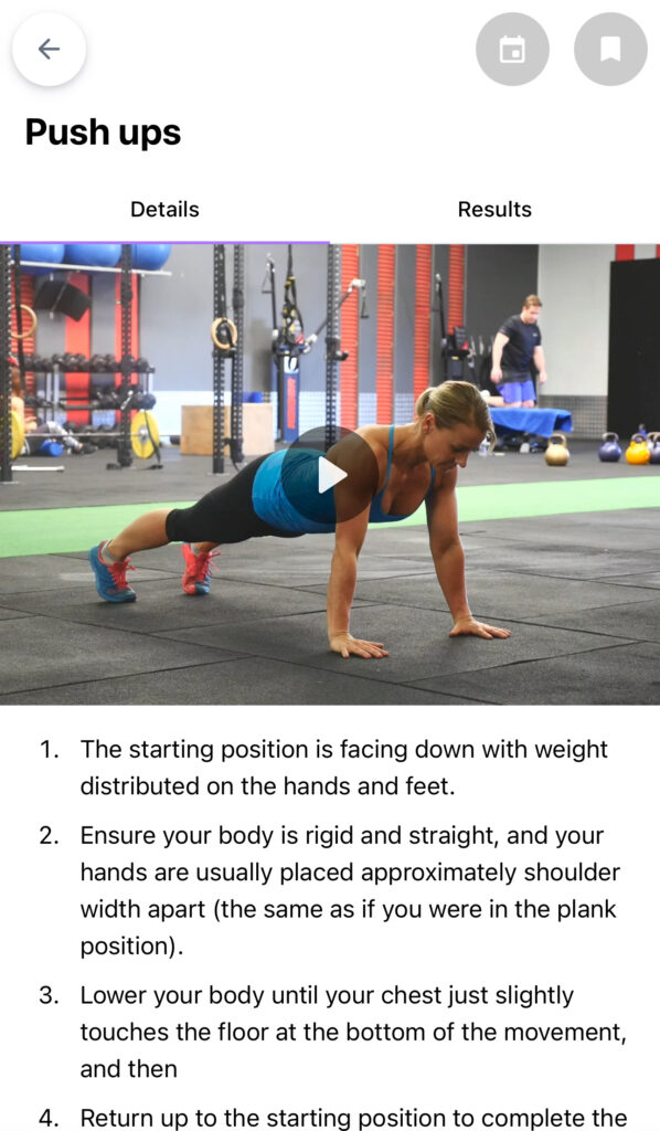 Connect Circle workout