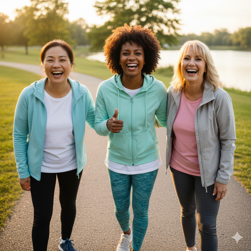 Women in a supportive community