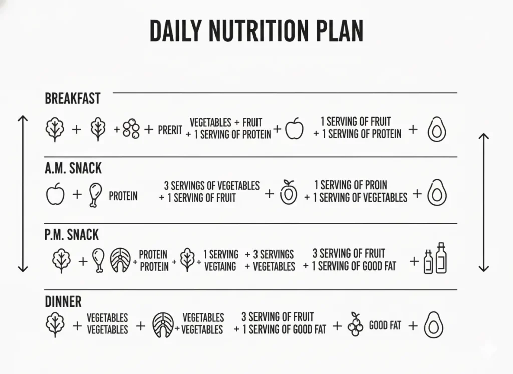 Daily nutrition plan